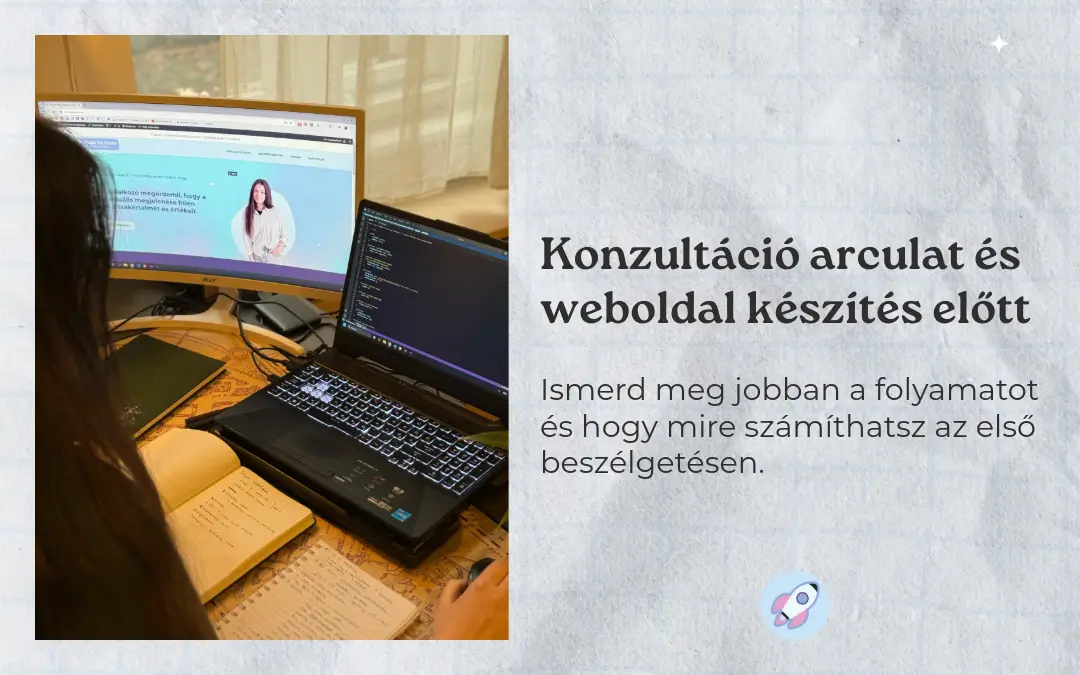 Konzultáció arculat és weboldal készítés előtt – Ilyen az első beszélgetés @madebyfanni-val